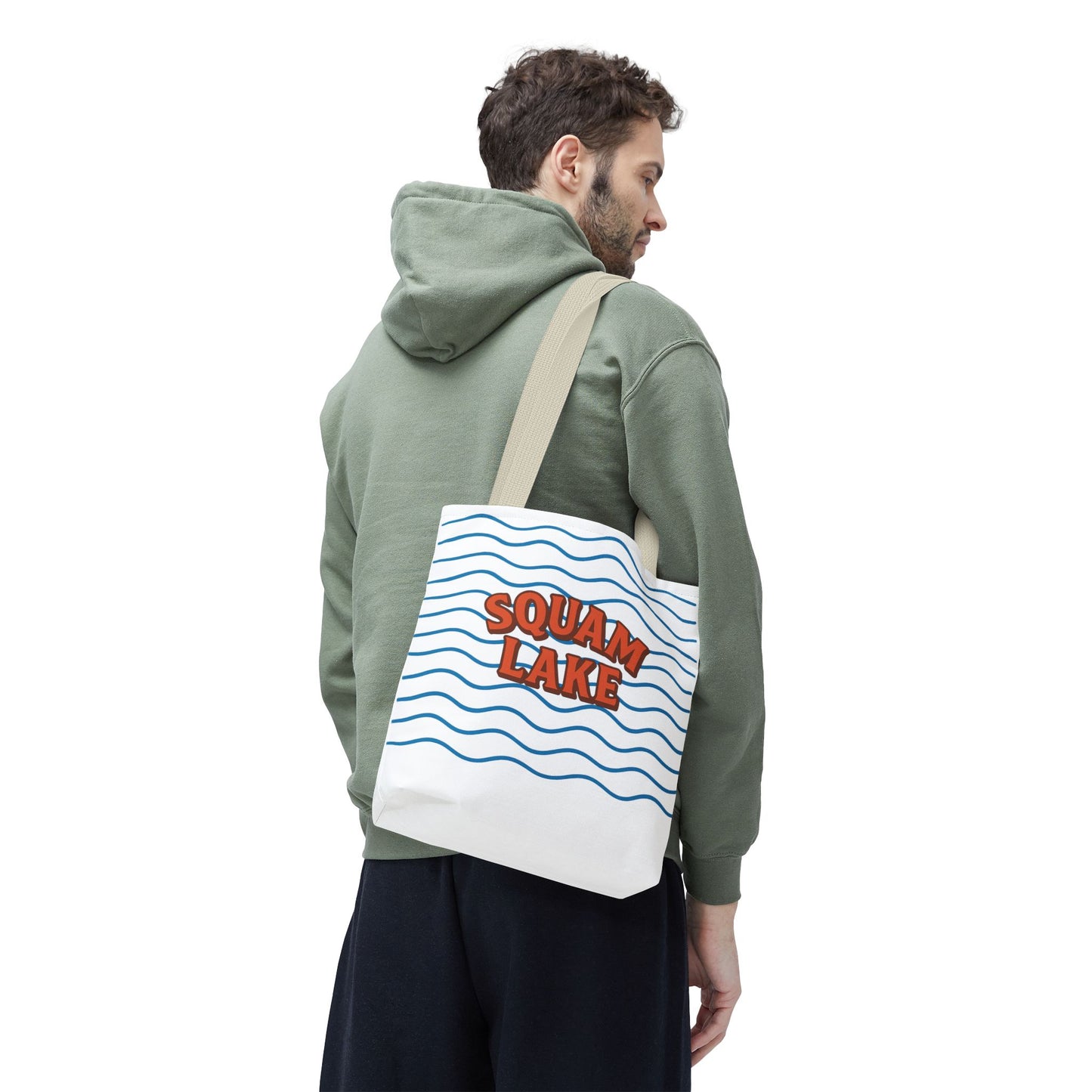 Squam Lake Tote Bag - Perfect for Beach Days, Travel, Lake Lovers, Summer Outings, Gift Idea