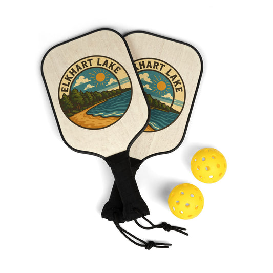 Elkhart Lake Paddle Set - Perfect for Outdoor Fun, Sporty Gift, Team Play, Family Activities, Best for Picnics, Holidays