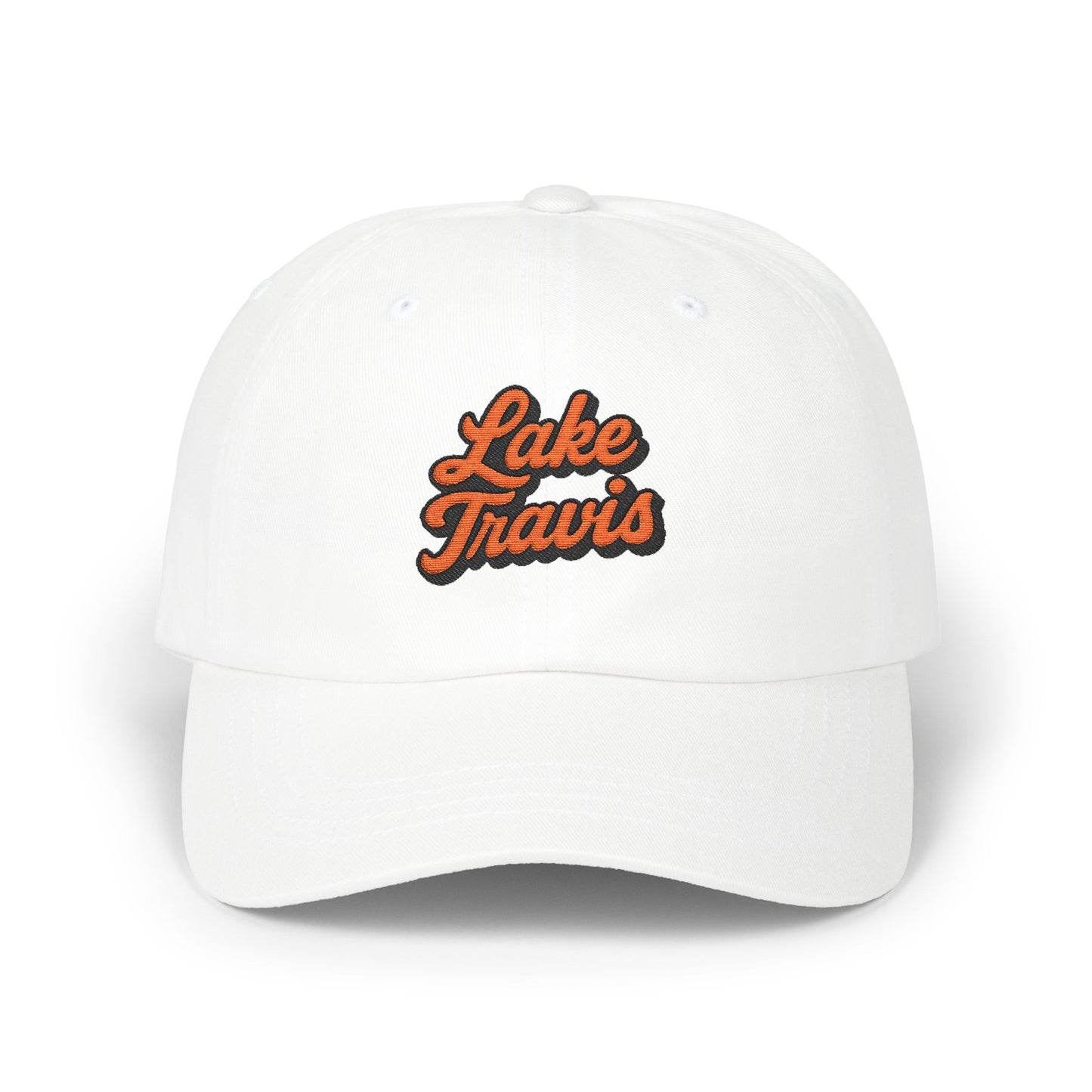 Lake Travis Stylish Dad Cap, Casual Summer Hat, Outdoor Accessory, Gift for Father's Day, Boating Trip Gear, Everyday Wear