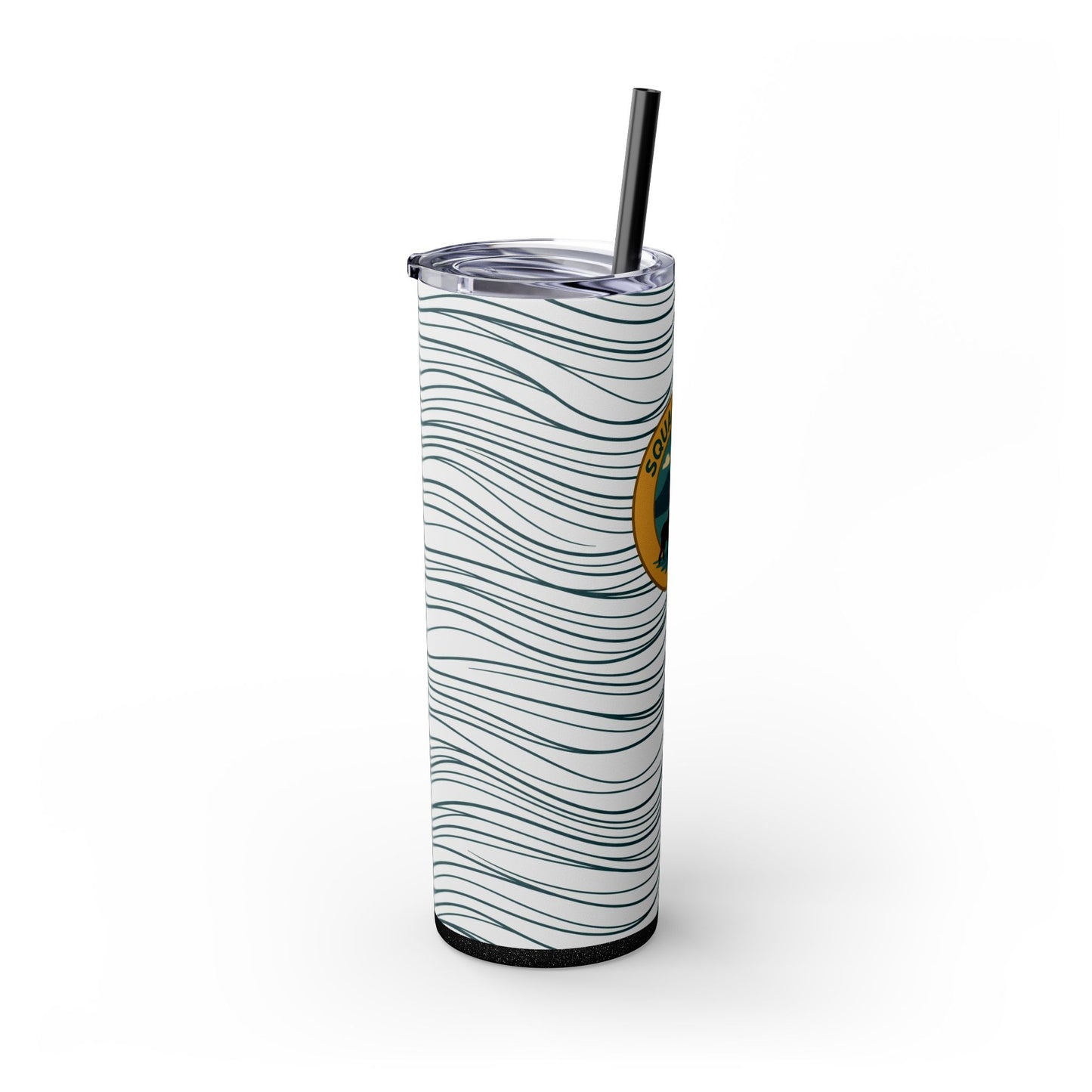 Squam Lake Skinny Tumbler - 20oz Travel Mug, Eco-Friendly Drinkware for Adventurers, Ideal for Camping, Picnics, and Daily Hydration