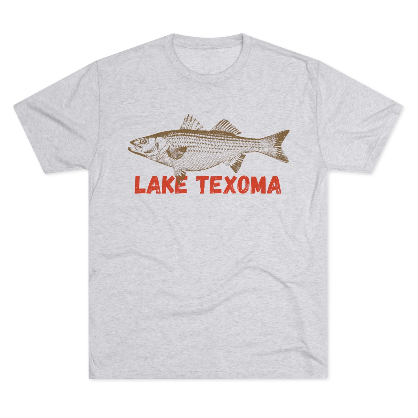 Lake Texoma Fishing Tee, Unisex Crew Neck Shirt, Summer Lake Apparel, Gift for Fishermen, Outdoor Adventure T-Shirt, Lake House Style