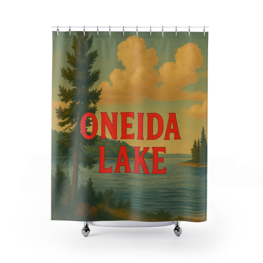 Oneida Lake Shower Curtains