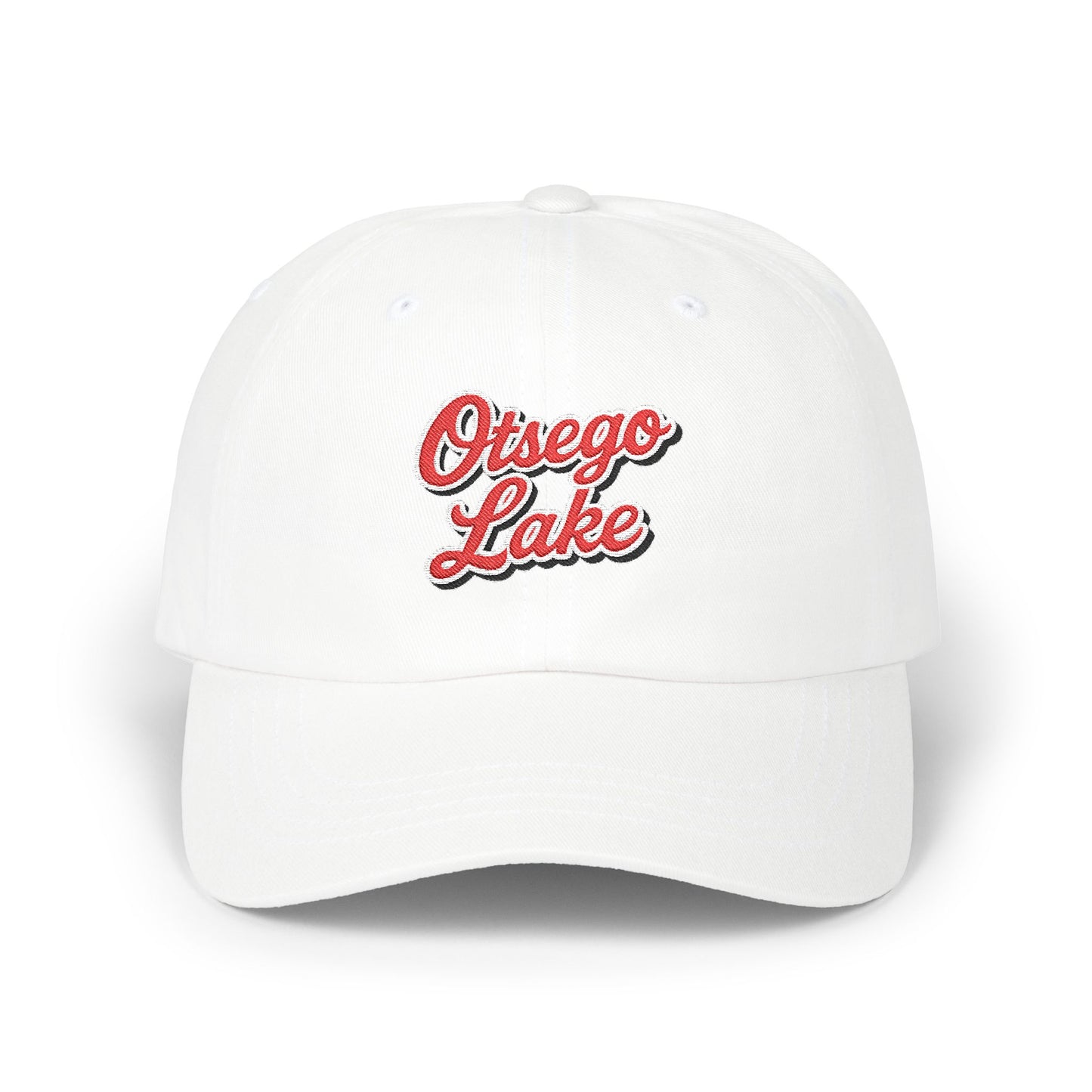 Otsego Lake Stylish Dad Cap, Casual Summer Hat, Outdoor Accessory, Gift for Father's Day, Boating Trip Gear, Everyday Wear