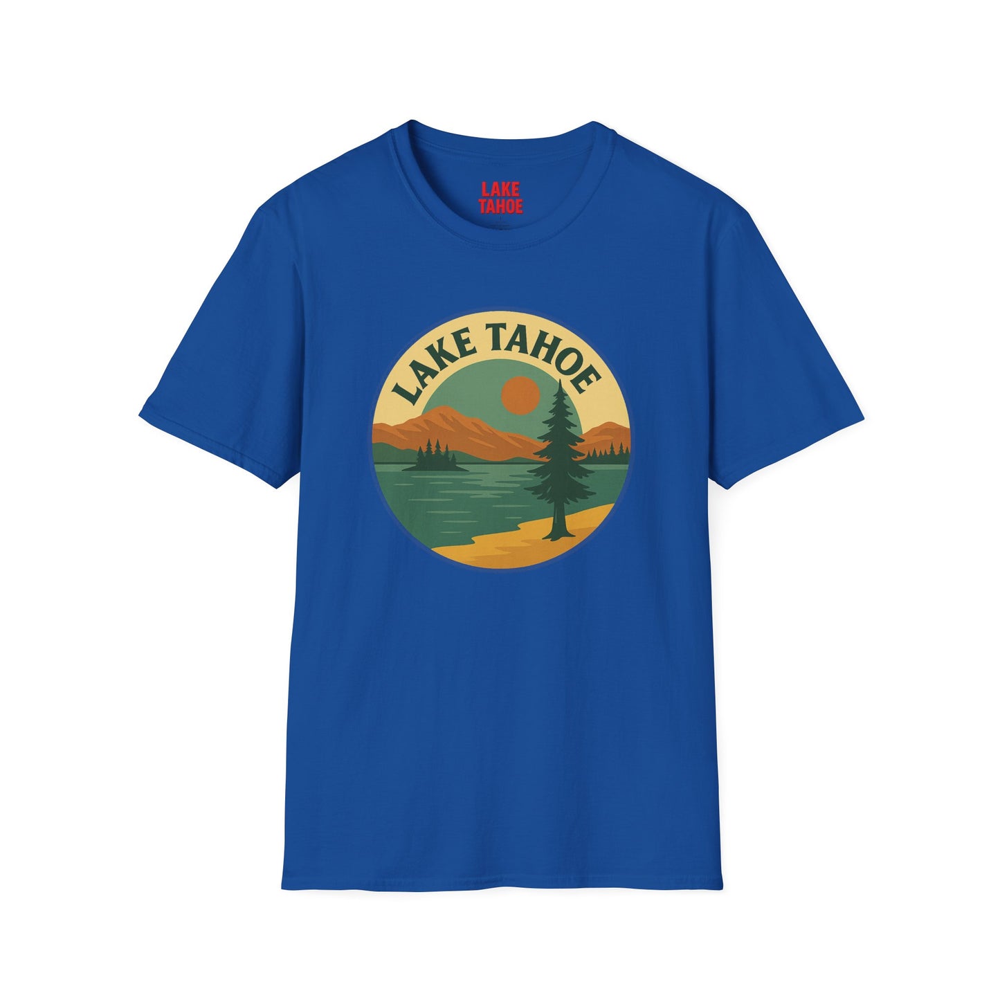 Lake Tahoe Nature Unisex Softstyle T-Shirt | Eco-Friendly Gift, Outdoor Adventure Shirt, Nature Lover Tee, Vintage Lake Apparel, [...]