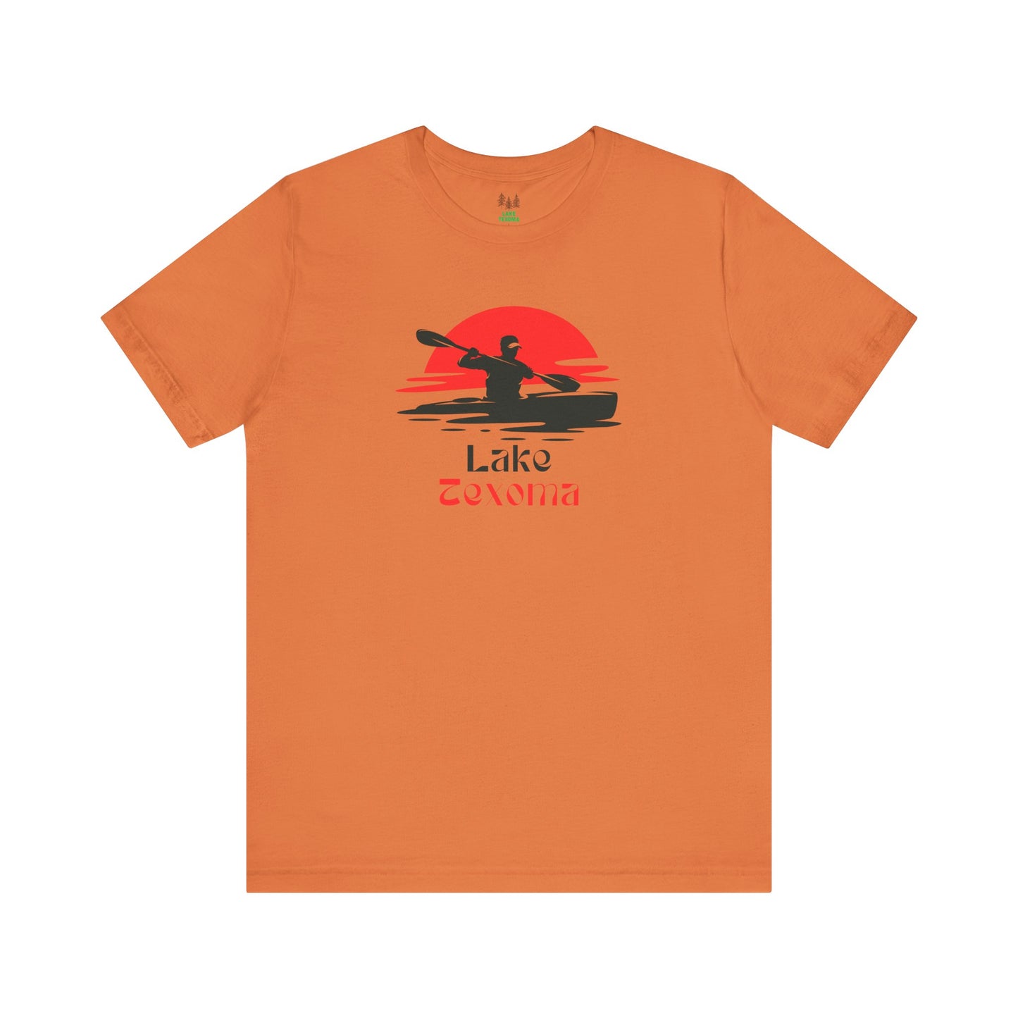 Lake Texoma Tee - Kayaking Graphic Unisex Jersey Short Sleeve Shirt, Outdoor Adventure Gift, Summer Vibes, Lake Lover Apparel