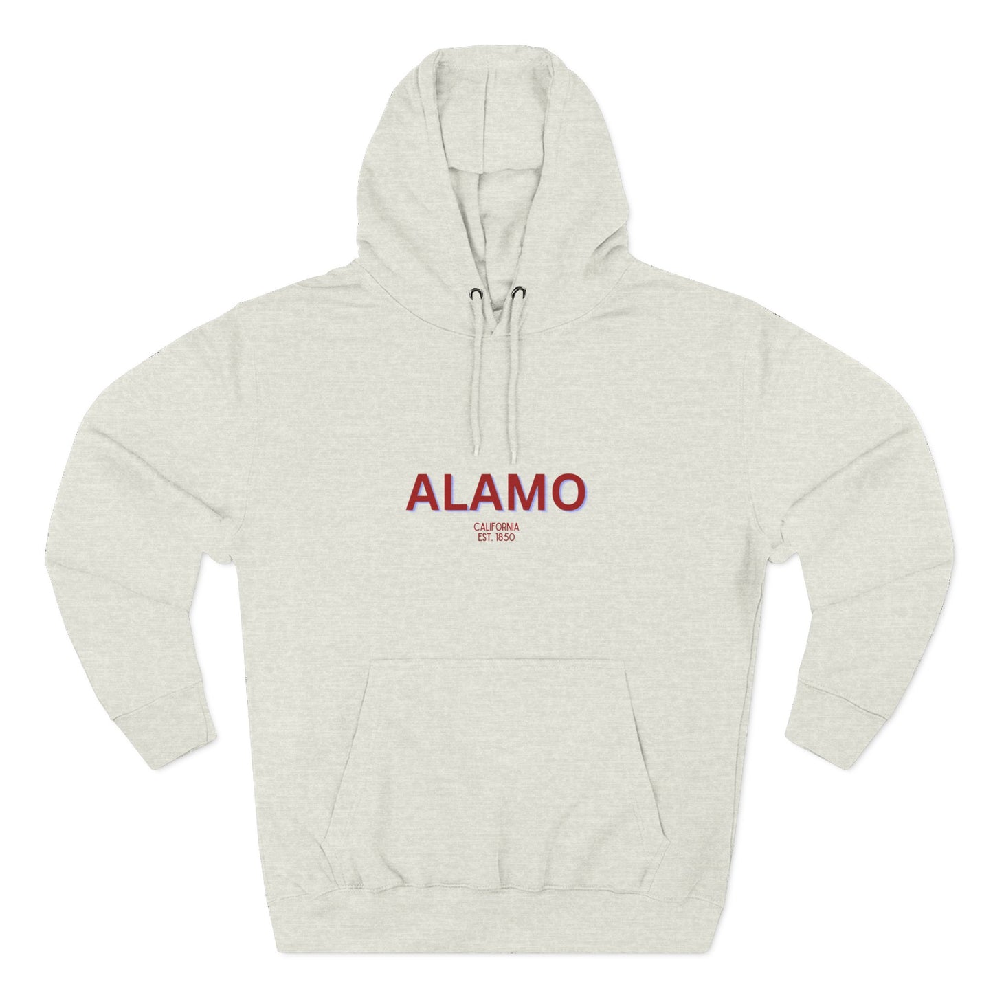 Alamo Fleece Hoodie, Casual Sweatshirt, Cozy Layering Piece, Perfect Gift for All Occasions, Stylish Streetwear