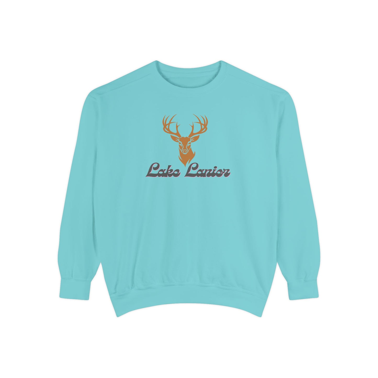 Cozy Lake Lanier Sweatshirt, Comfortable Unisex Sweatshirt for Nature Lovers, Gift for Outdoorsy Friends, Campfire Collection