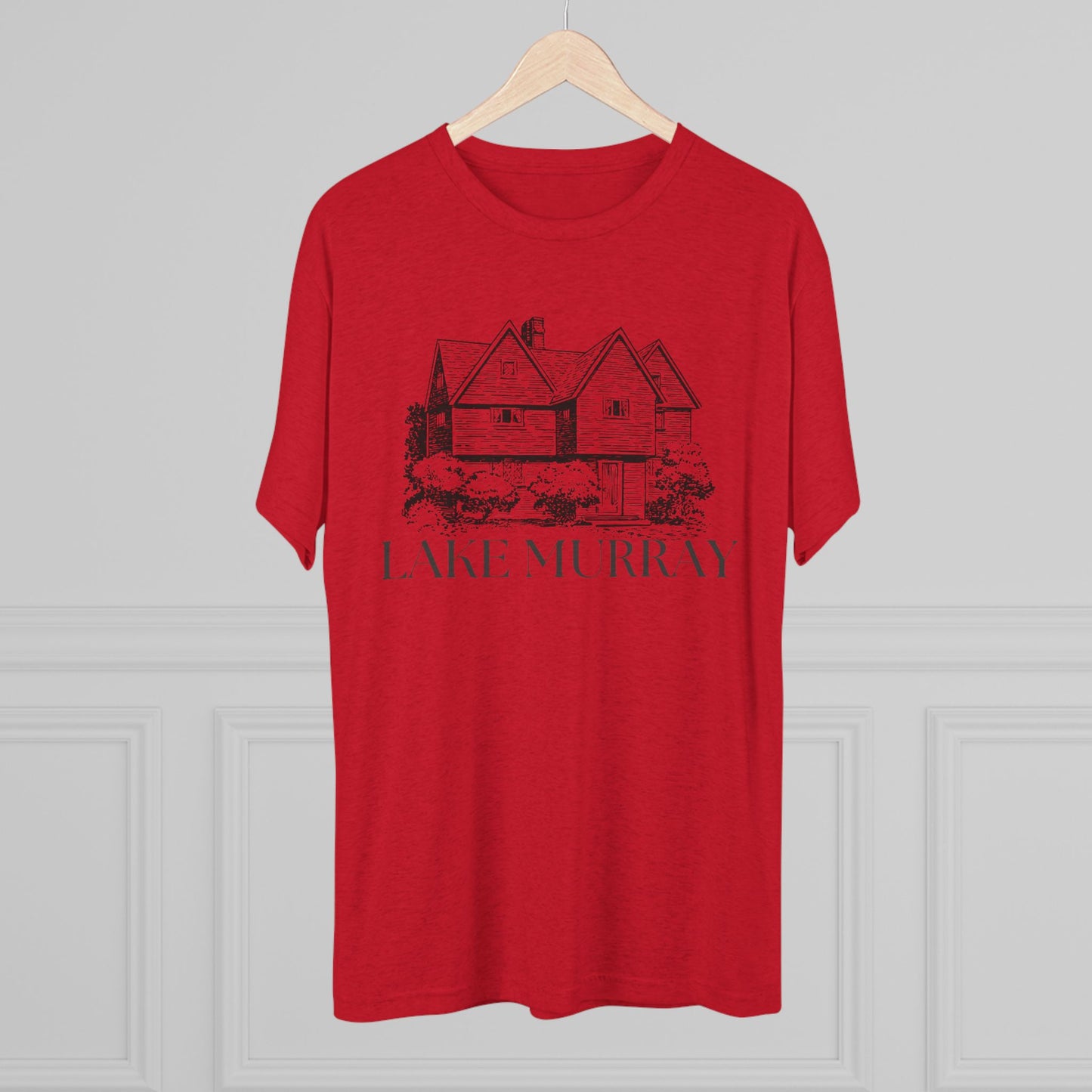 Lake Murray Unisex Tri-Blend Crew Tee, Casual T-Shirt, Summer Apparel, Lake House Shirt, Gift for Friends, Travel Tee