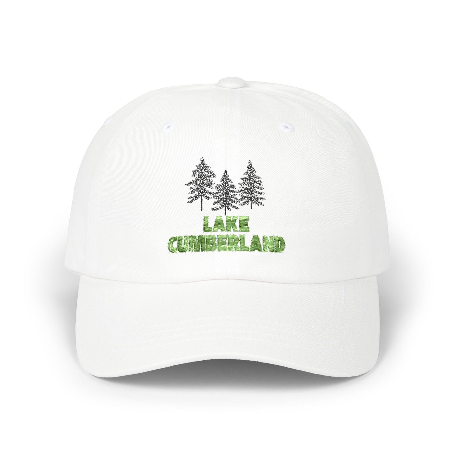 Lake Cumberland Classic Dad Cap | Adjustable Cotton Hat for Outdoors, Gifts for Dads, Camping, Fishing, Summer