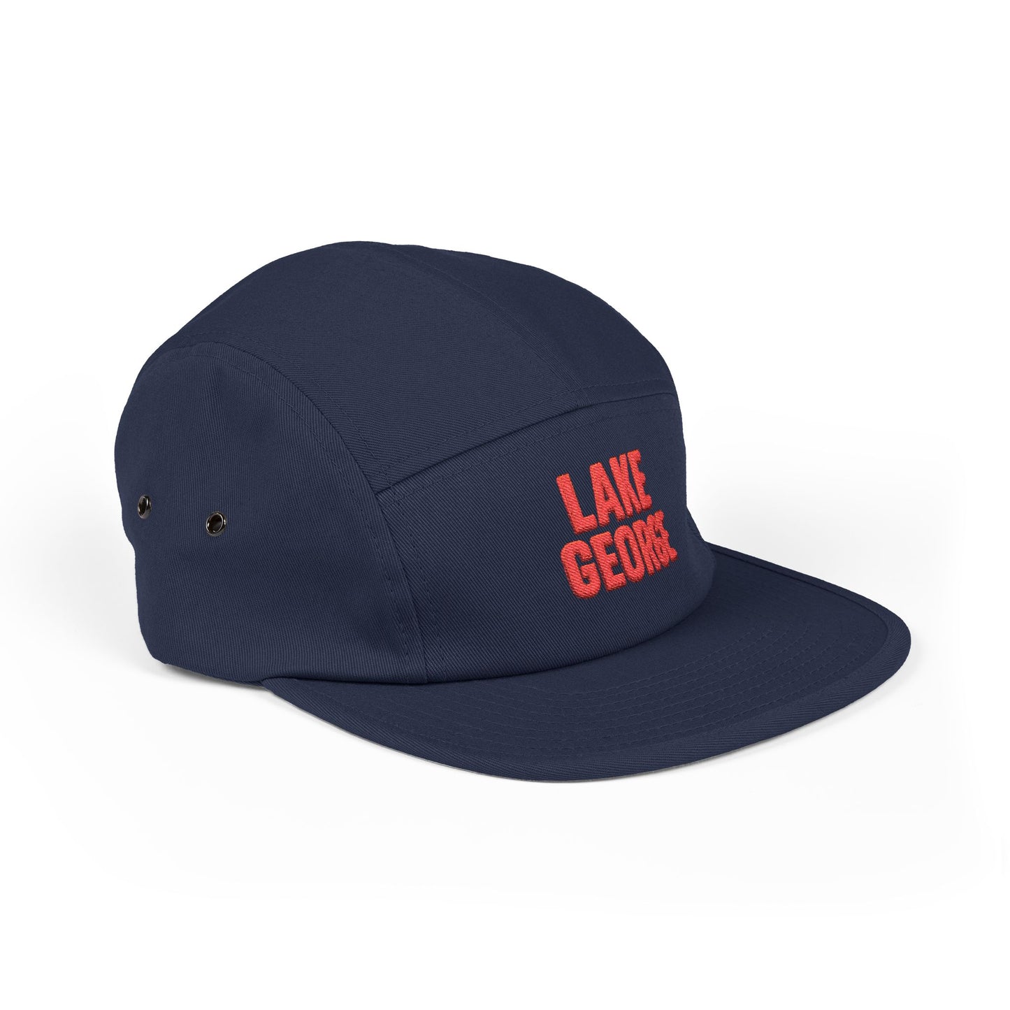 Lake George 5 Panel Cap (Embroidery)