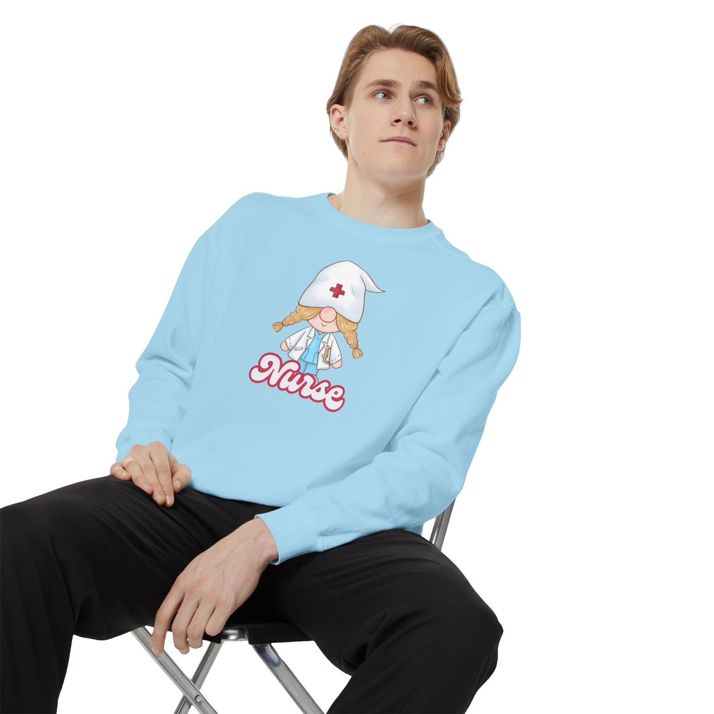 Nurse Sweatshirt, Cozy Gift for Healthcare Workers, Nurse Appreciation, Unique Nurse Shirt, Comfy Hospital Wear, Medical Professional