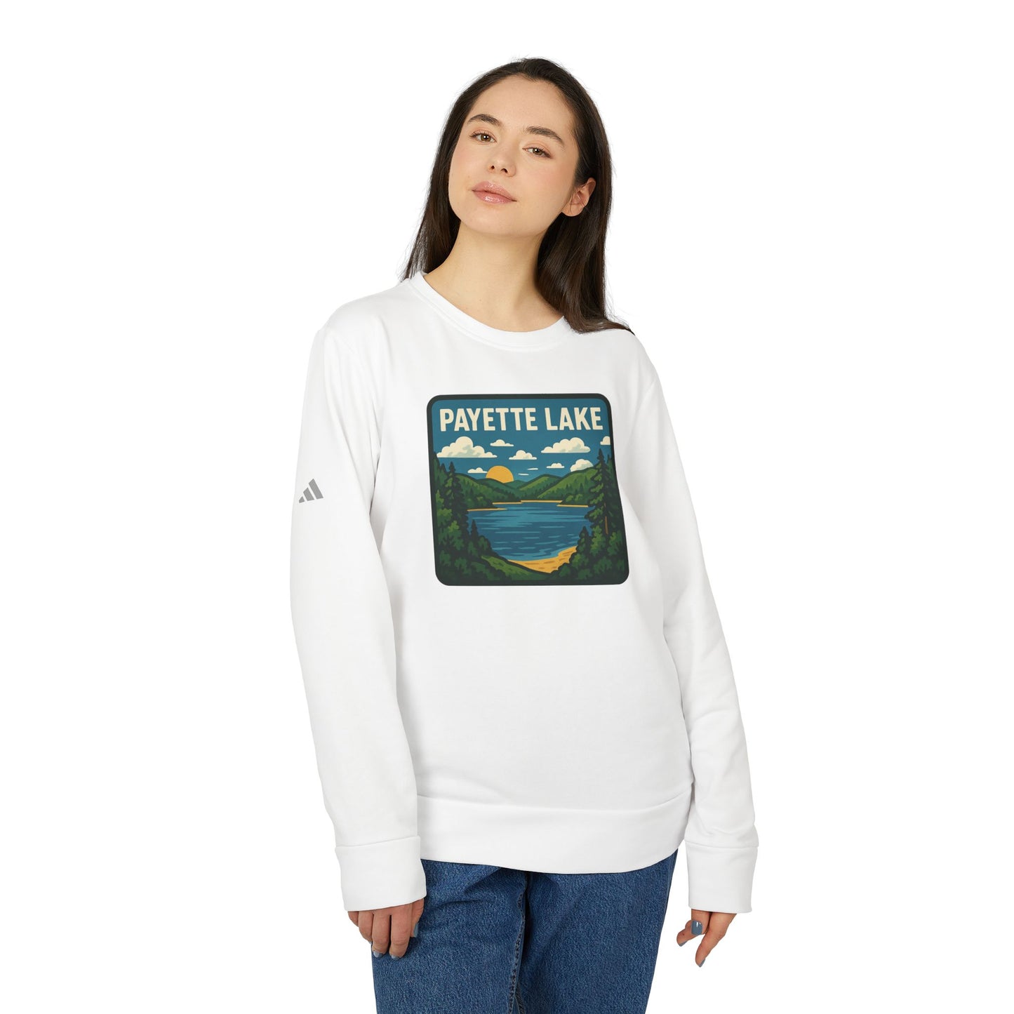 Payette Lake Adidas Unisex Fleece Crewneck Sweatshirt