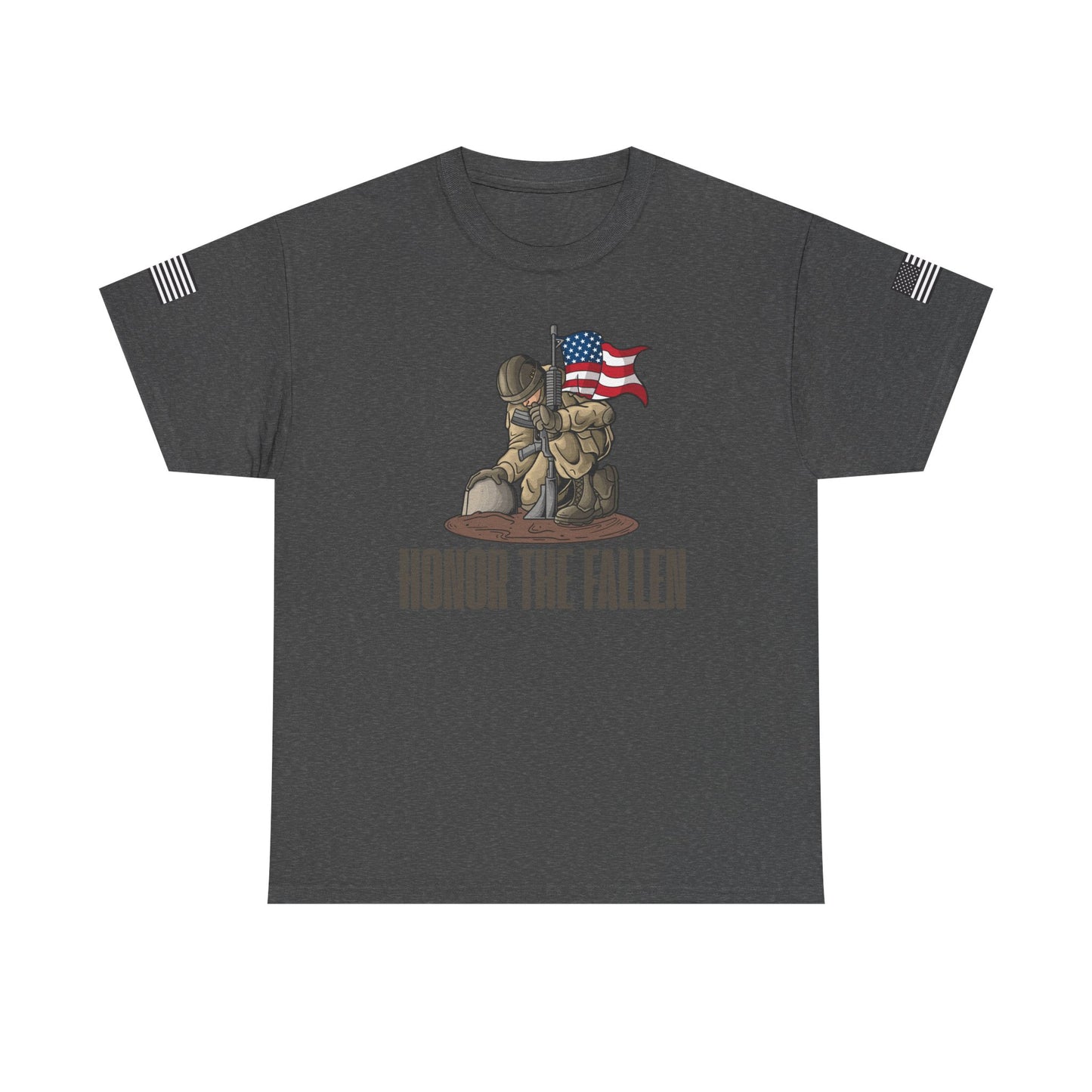 Honor the Fallen Unisex Heavy Cotton Tee, Memorial T-Shirt, Veteran Tribute Shirt, Patriotic Apparel, Independence Day Gift, Honor [...]