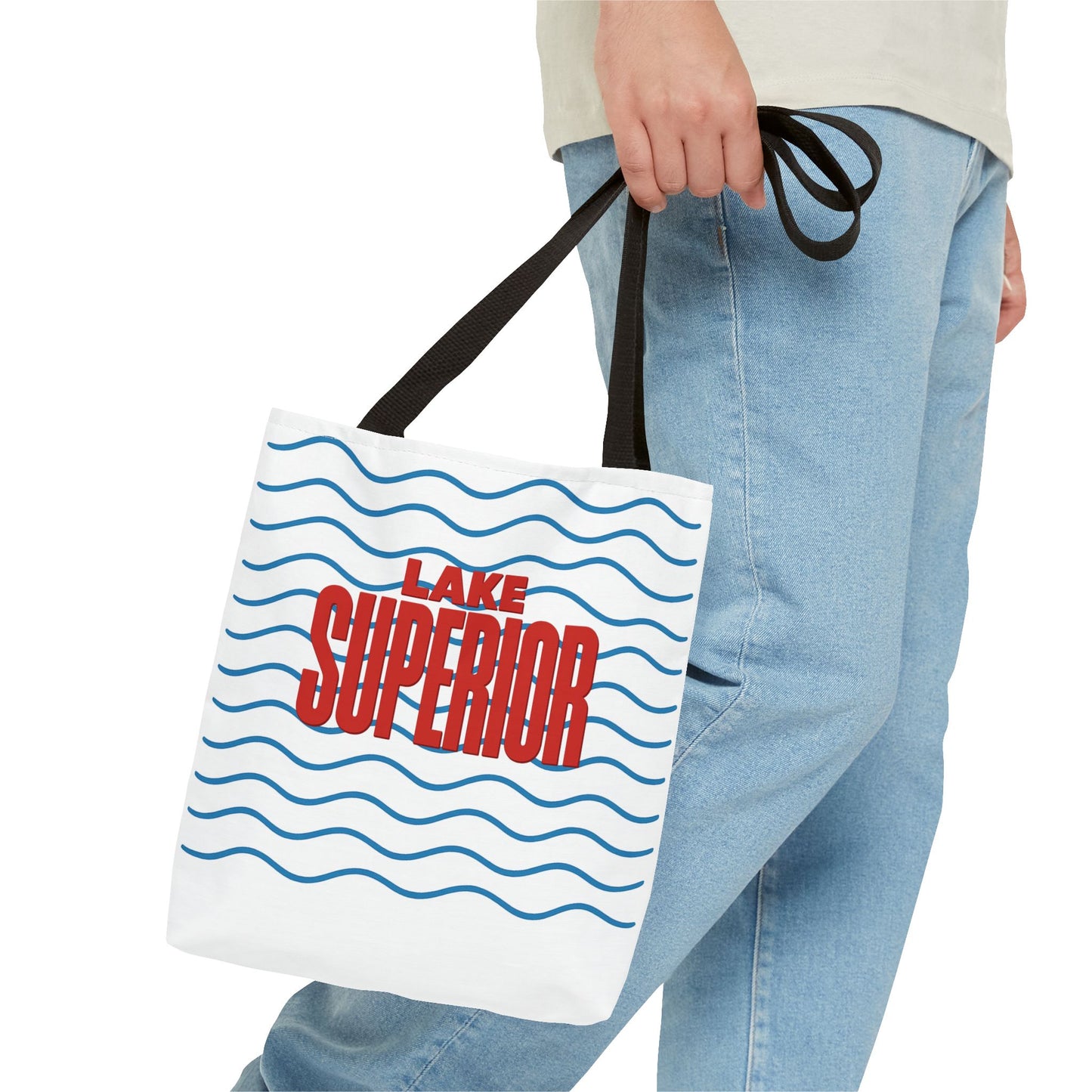 Lake Superior Tote Bag - Perfect for Beach Days, Travel, Lake Lovers, Summer Outings, Gift Idea