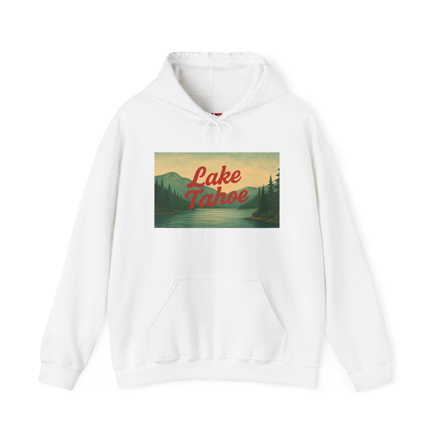 Lake Tahoe Hoodie, Cozy Casual Wear, Unisex Sweatshirt, Lake Lover Gift, Outdoor Adventure Apparel, Summer Retreat Fashion