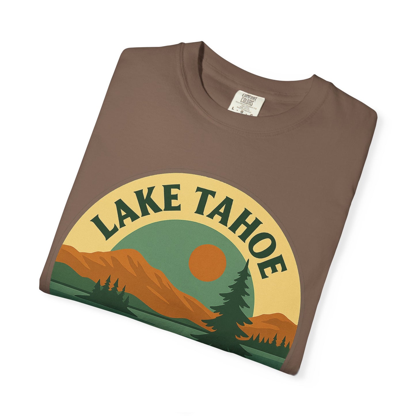 Lake Tahoe Unisex Garment-Dyed T-shirt