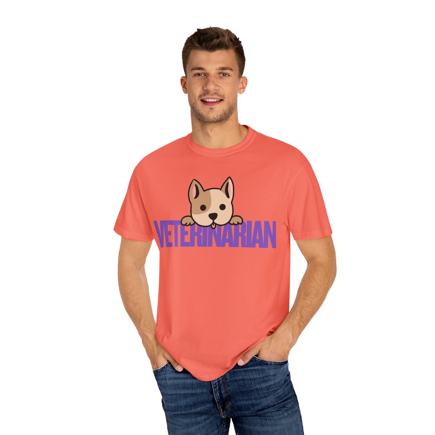 Veterinarian Unisex Garment-Dyed T-shirt