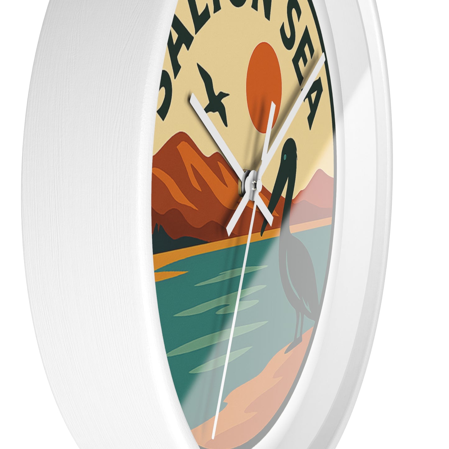 Salton Sea Wall Clock
