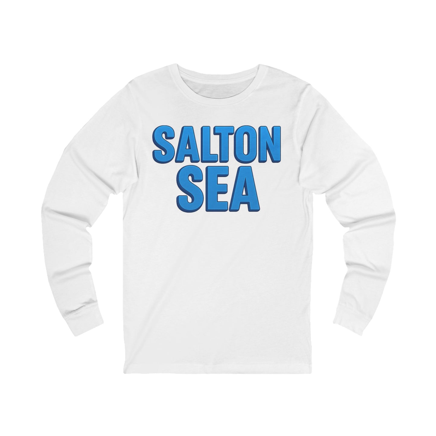 Salton Sea Long Sleeve Tee, Cozy Unisex Shirt for Outdoor Lovers, Perfect for Lake Days, Casual Wear, Gift Idea