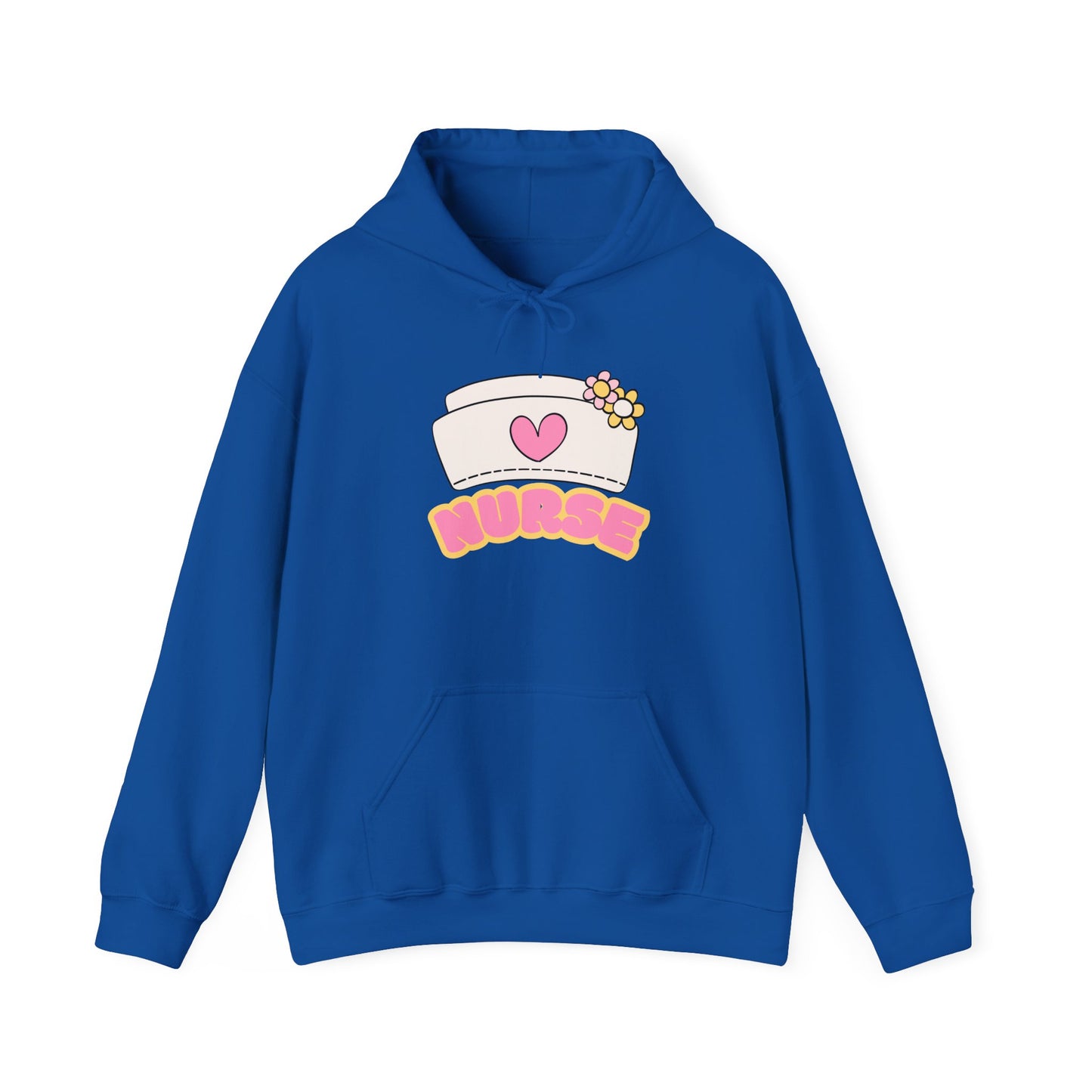 Nurse Love Hoodie | Cozy Unisex Sweatshirt, Gift for Healthcare Workers, Comfortable Nursing Apparel, Medical Appreciation Clothing