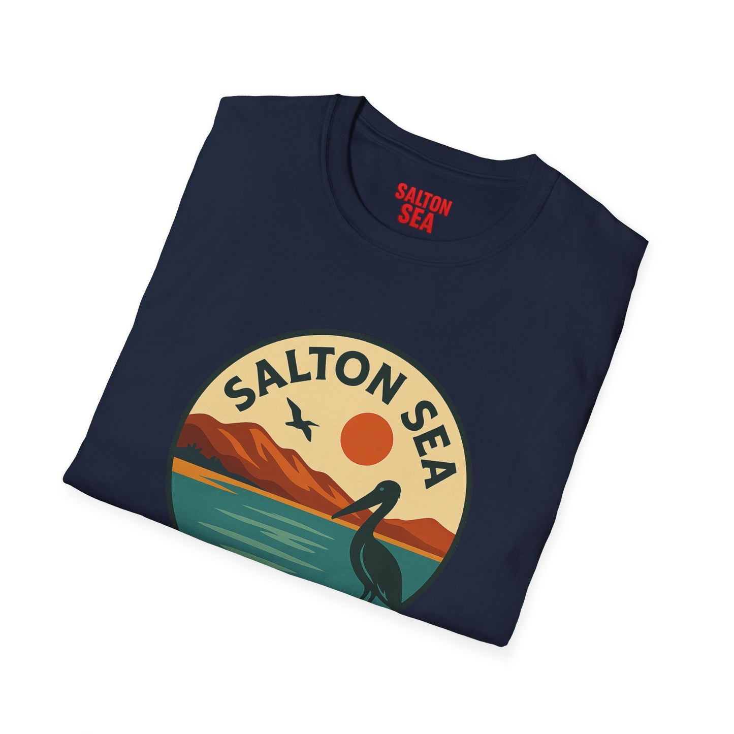 Salton Sea Nature Unisex Softstyle T-Shirt | Eco-Friendly Gift, Outdoor Adventure Shirt, Nature Lover Tee, Vintage Lake Apparel, [...]