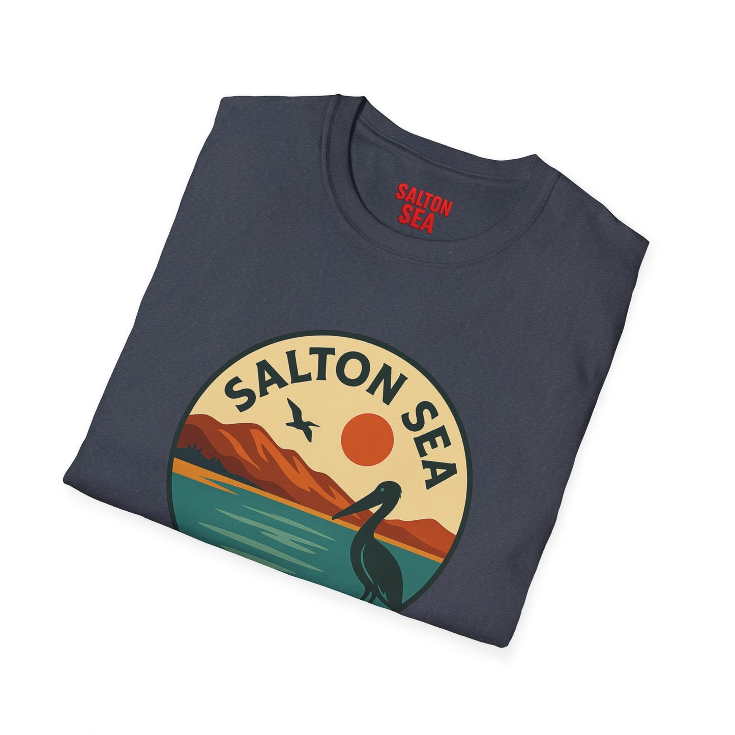 Salton Sea Nature Unisex Softstyle T-Shirt | Eco-Friendly Gift, Outdoor Adventure Shirt, Nature Lover Tee, Vintage Lake Apparel, [...]