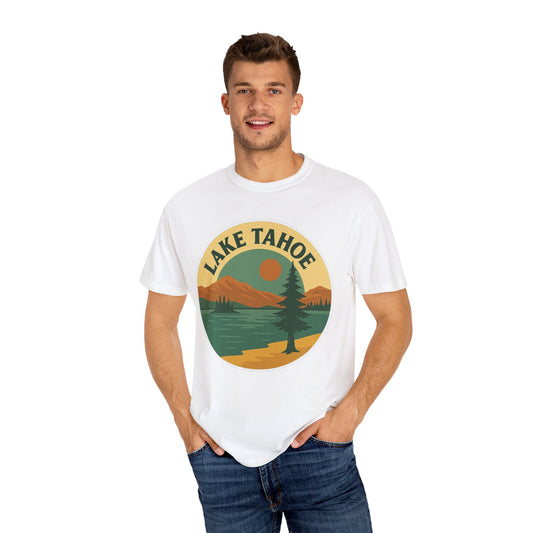 Lake Tahoe Unisex Garment-Dyed T-shirt