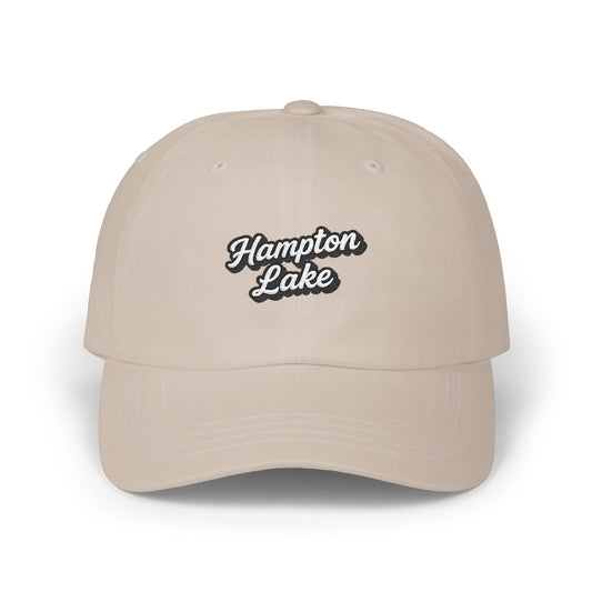 Hampton Lake Stylish Dad Cap, Casual Summer Hat, Outdoor Accessory, Gift for Father's Day, Boating Trip Gear, Everyday Wear