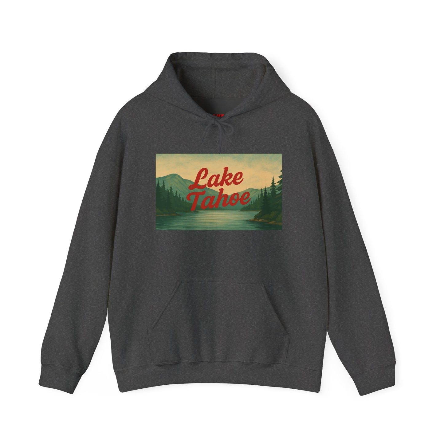 Lake Tahoe Hoodie, Cozy Casual Wear, Unisex Sweatshirt, Lake Lover Gift, Outdoor Adventure Apparel, Summer Retreat Fashion