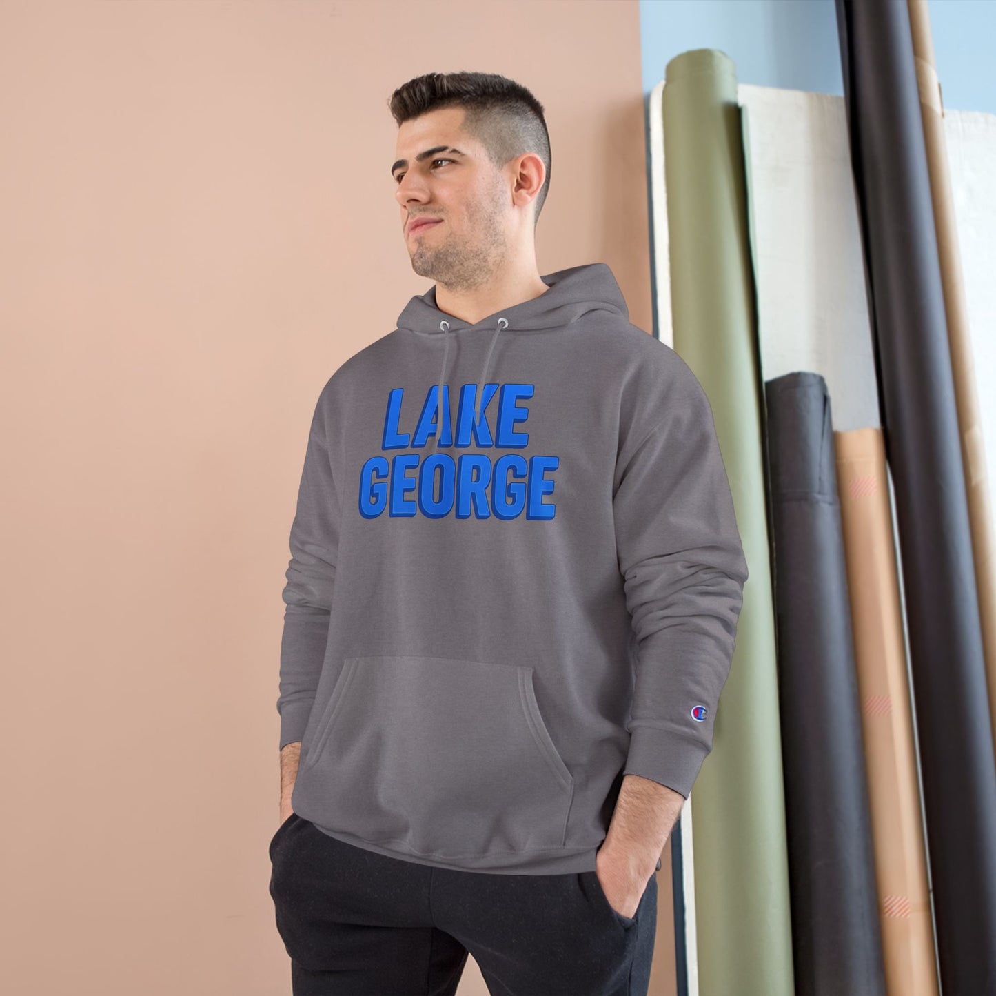 Lake George Cozy Hoodie, Perfect for Outdoor Adventures, Lake Days, Gifts for Nature Lovers, Comfortable Sweatshirt