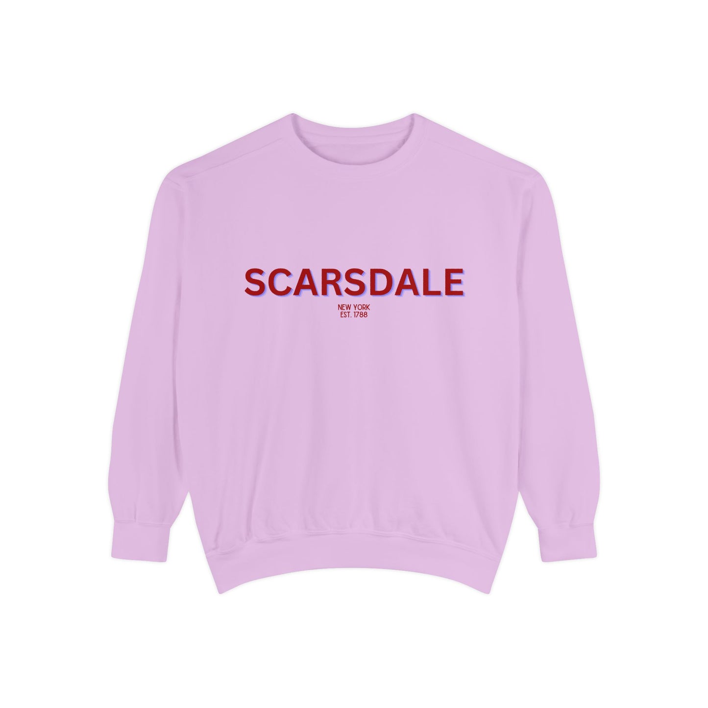 Scarsdale Unisex Garment-Dyed Sweatshirt | Cozy Fashion, Perfect for Casual Outings, Gifts, Fall & Winter Style, Everyday Comfort