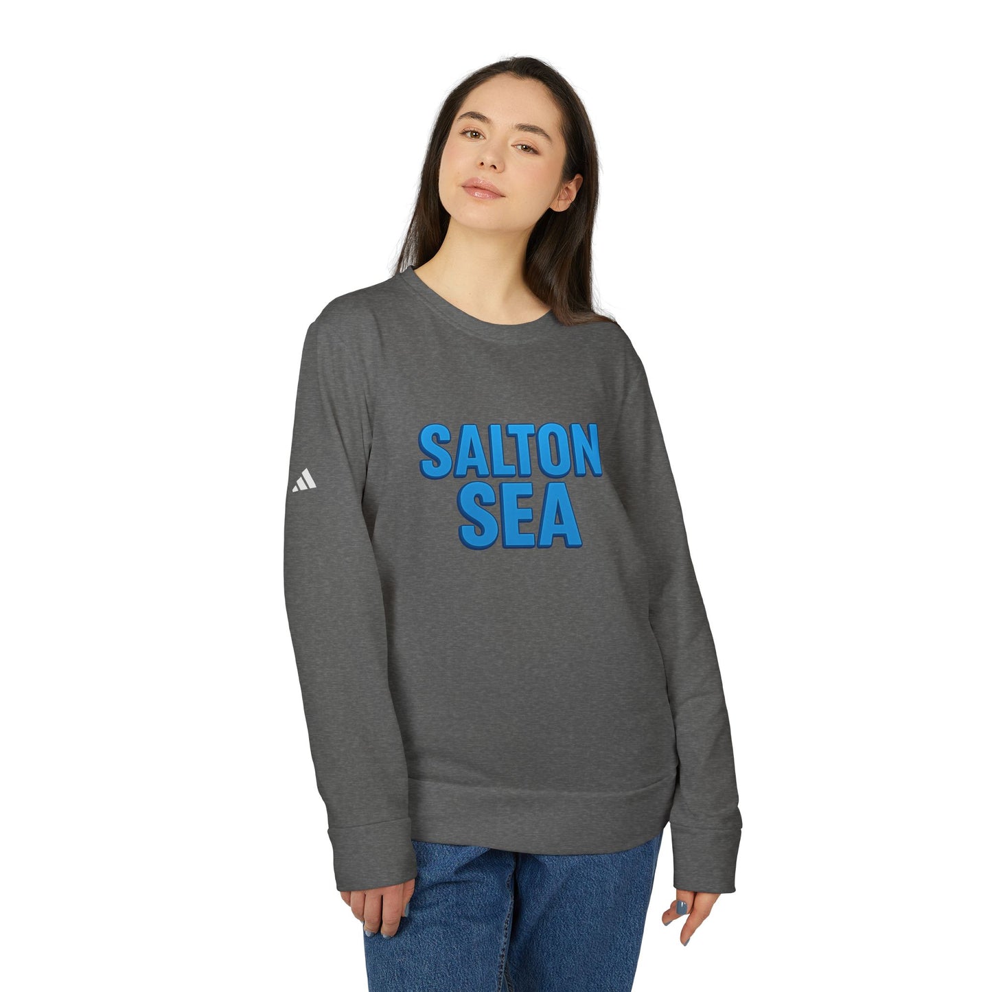 Salton Sea Cozy Outdoor Sweatshirt for Nature Lovers, Unisex Crewneck, Perfect for Hiking, Camping, or Relaxing at Home, Design