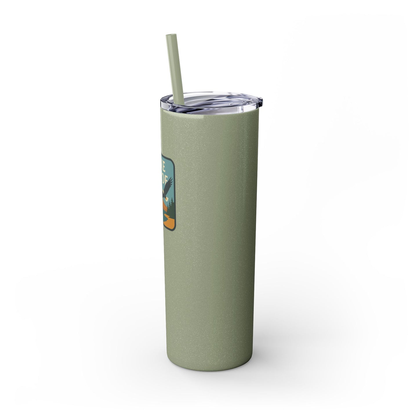 Lake Tahoe Skinny Tumbler - 20oz Travel Mug, Eco-Friendly Drinkware for Adventurers, Ideal for Camping, Picnics, and Daily Hydration