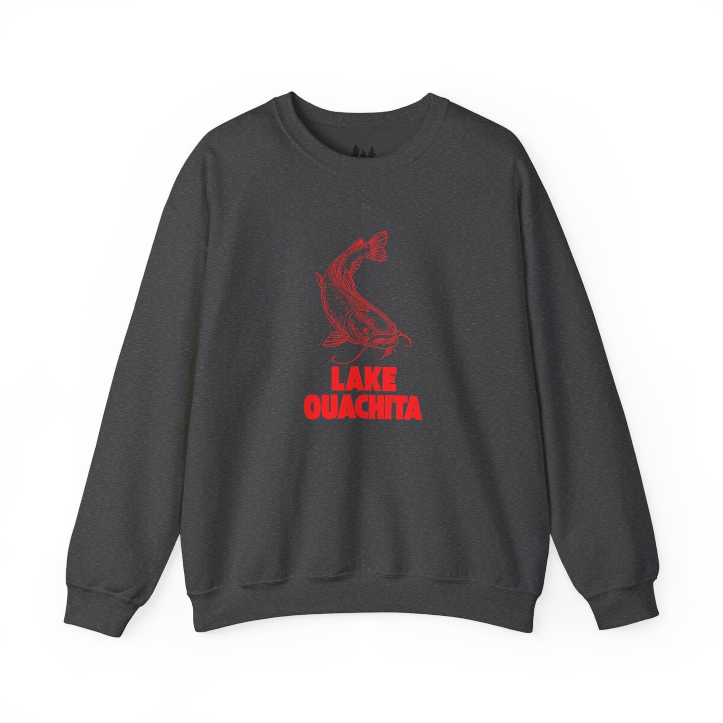Lake Ouachita Fishing Sweatshirt, Cozy Crewneck, Perfect for Outdoorsy Lovers, Casual Wear, Gift for Nature Enthusiasts, Lake Life Apparel