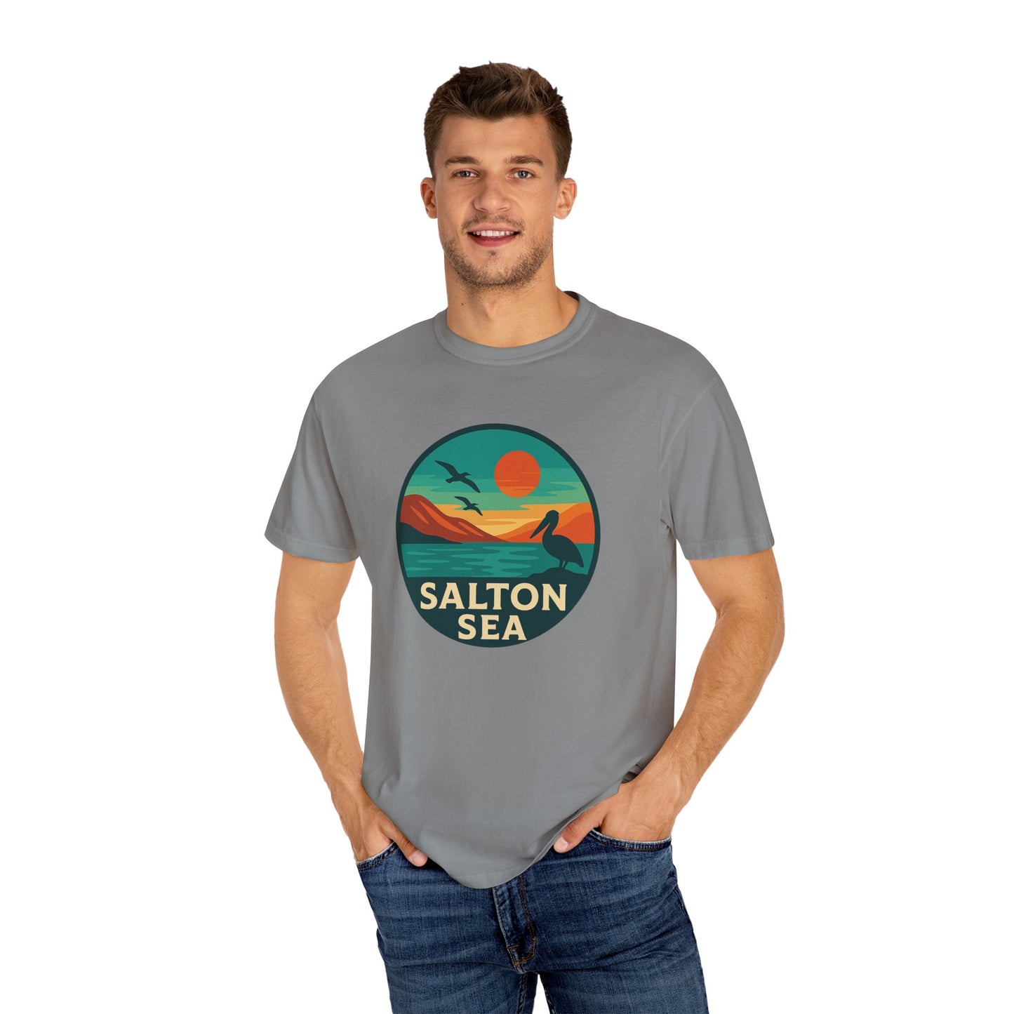 Salton Sea Unisex Garment-Dyed T-shirt