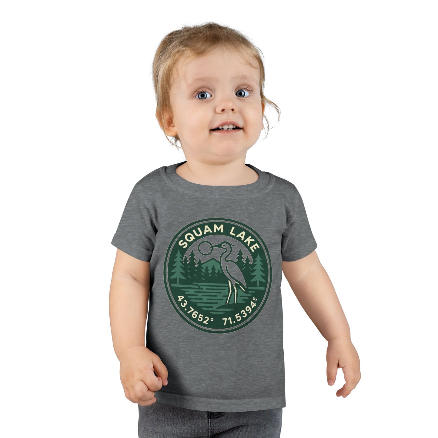 Squam Lake Toddler T-Shirt | Nature Lovers Kids Tee | Cute Gift for Birthdays, Holidays, Family Outings, Summer Fun, Eco-Friendly Kids [...]