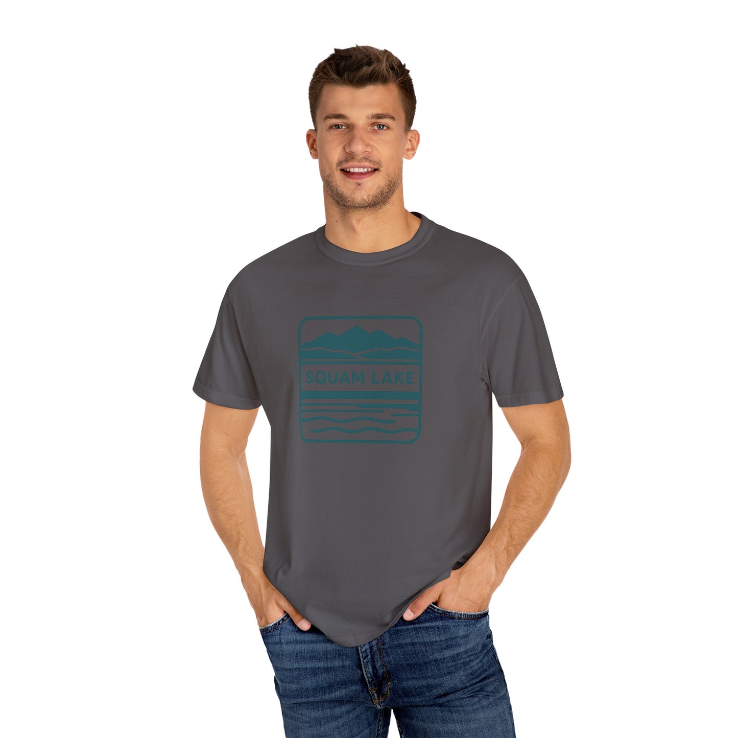 Squam Lake Unisex T-Shirt, Casual Graphic Tee, Nature Lover Gift, Outdoor Adventure Shirt, Vacation Souvenir, Summer Wear