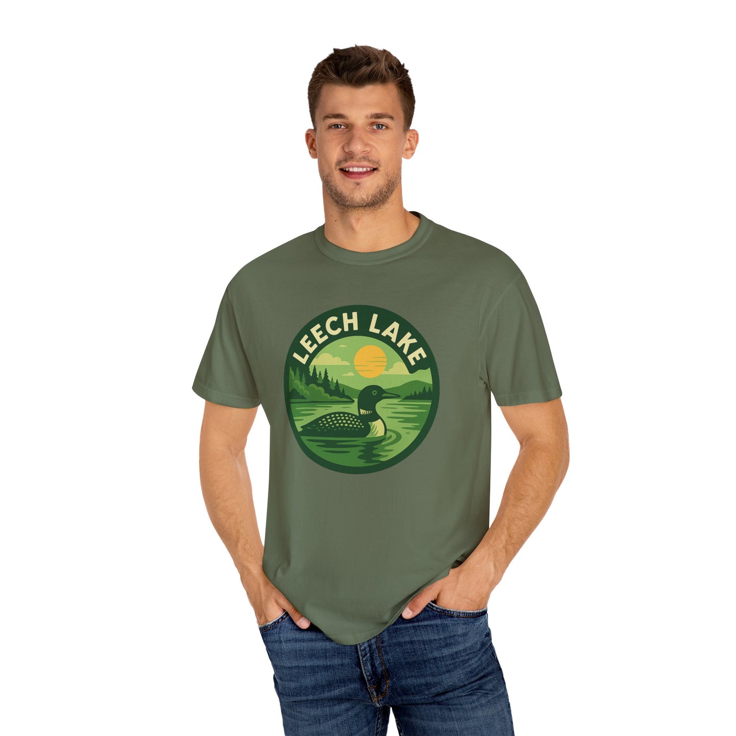 Leech Lake Unisex Garment-Dyed T-shirt