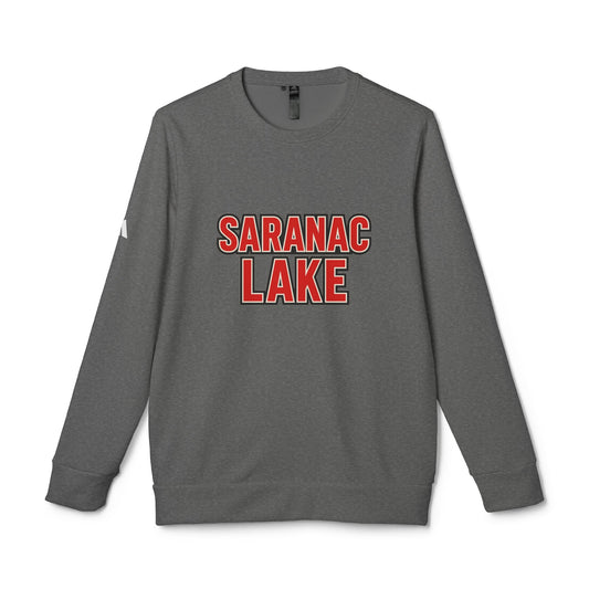 Saranac Lake Adidas Unisex Fleece Crewneck Sweatshirt