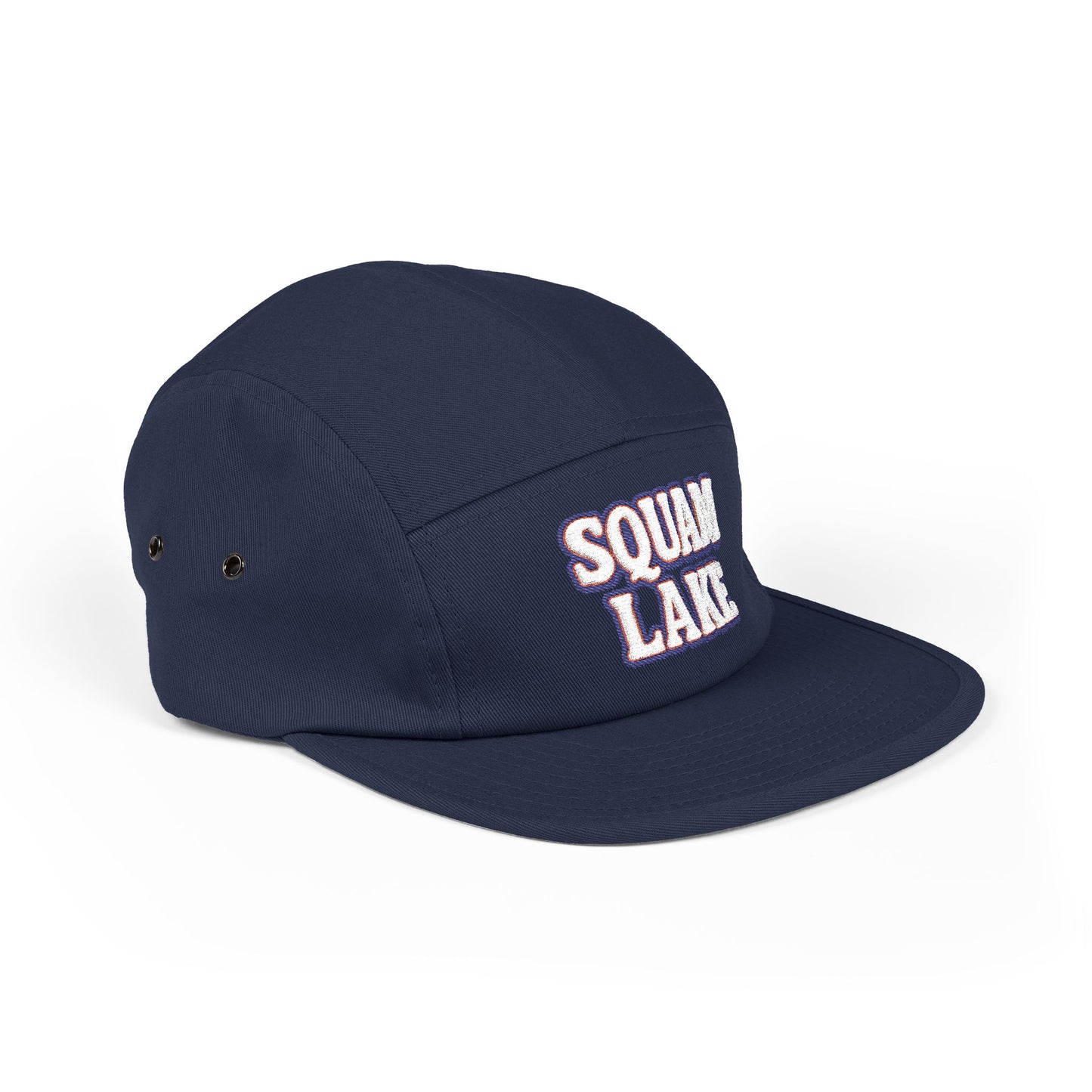 Squam Lake 5 Panel Cap (Embroidery)