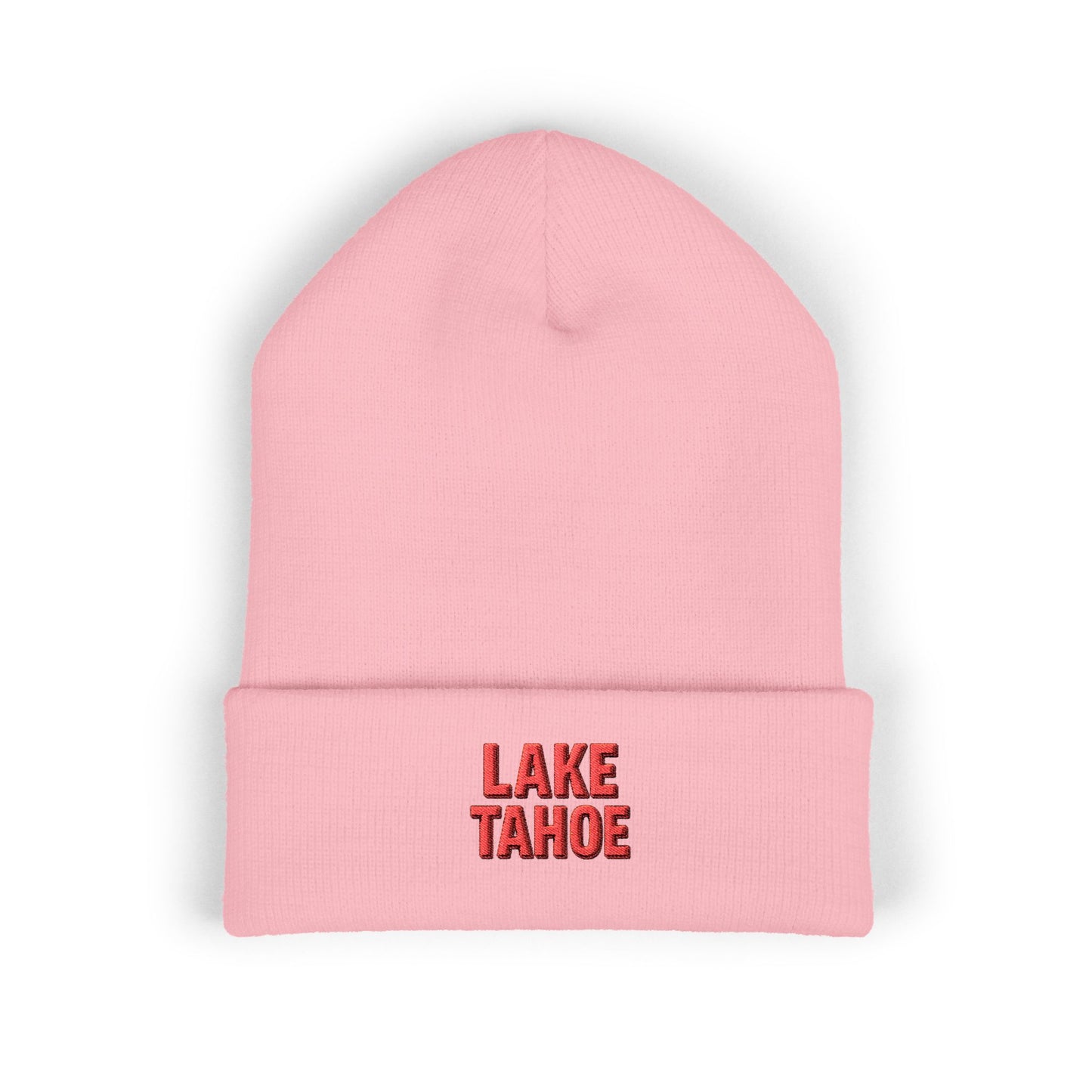 Lake Tahoe Classic Cuffed Beanie (Embroidery)