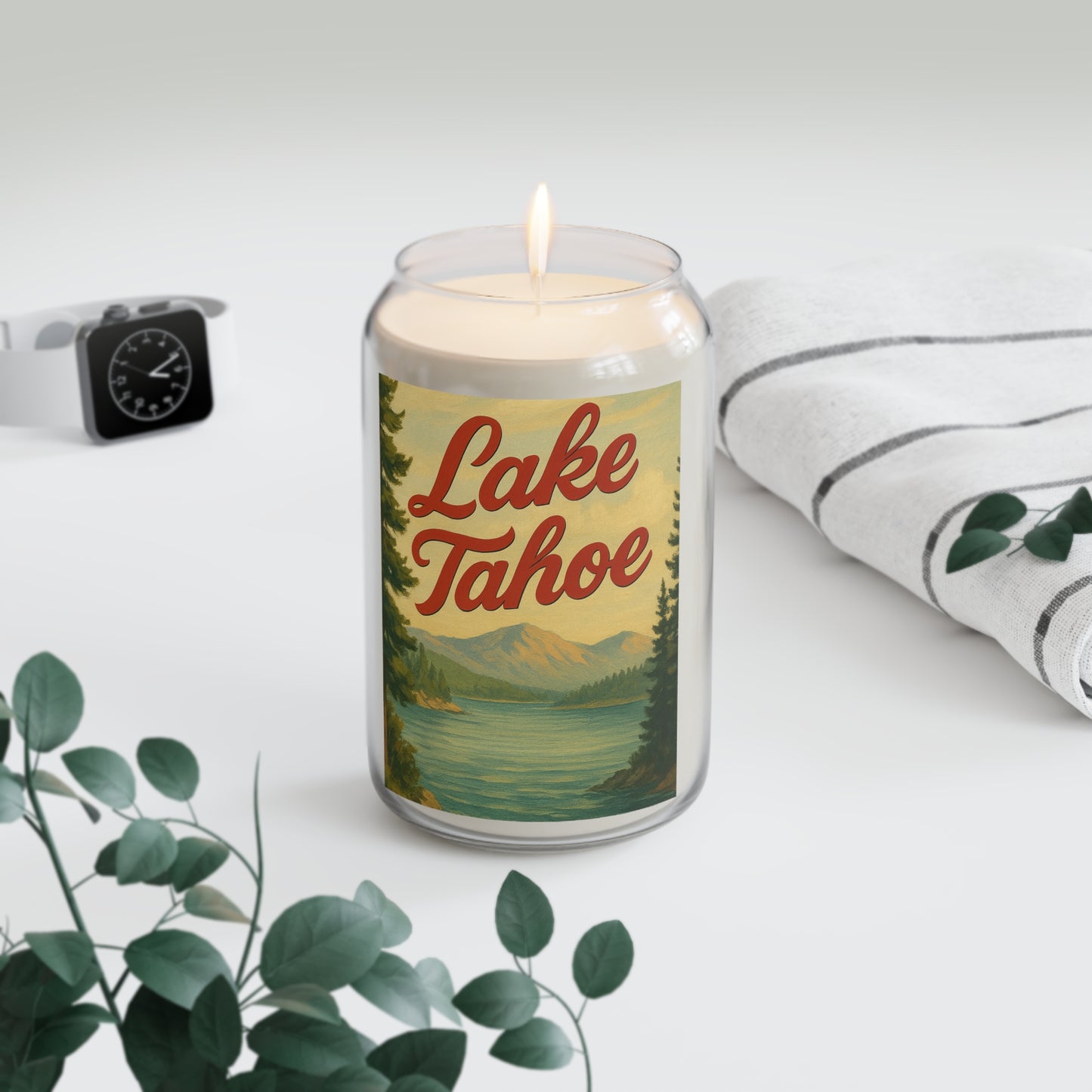 Lake Tahoe Scented Soy Candles, 13.75oz