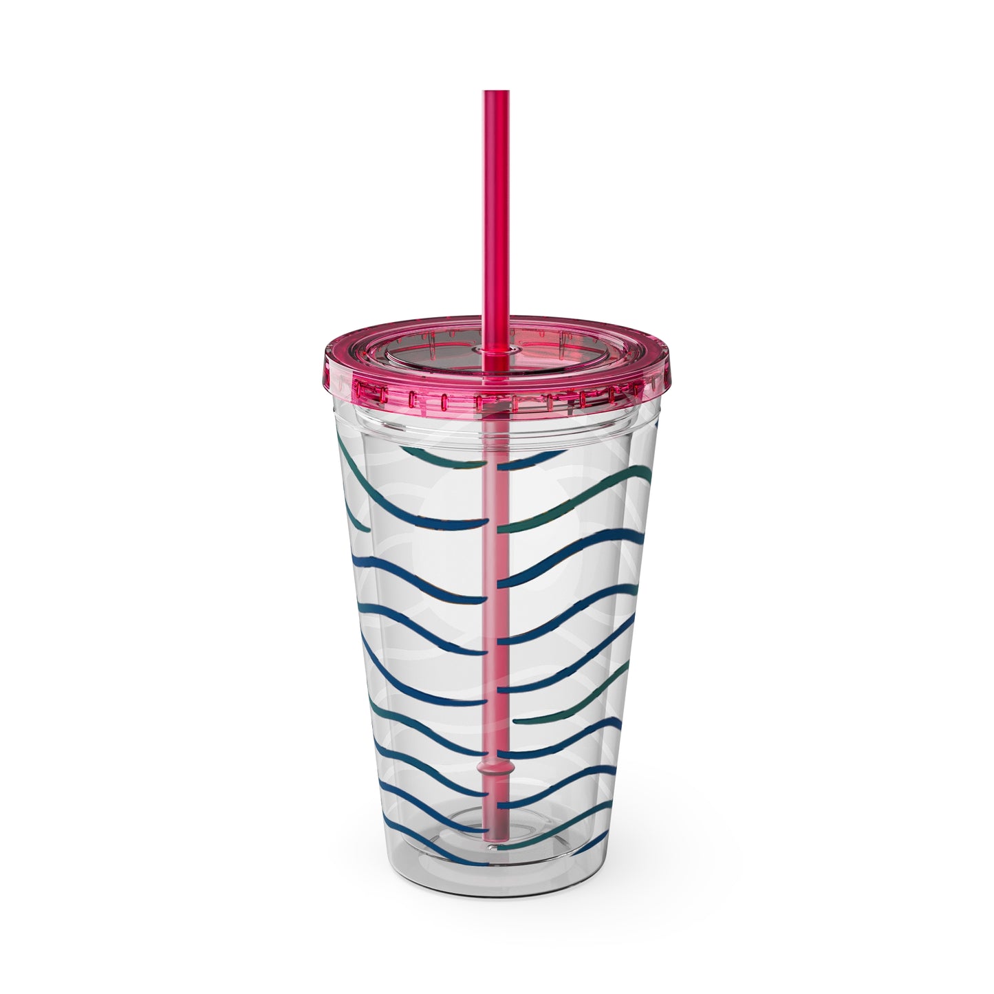 Sunsplash Tumbler, 16oz Clear Drink Cup for Outdoor Adventures, Customizable Travel Mug, Perfect for Summer Fun, Eco-Friendly Beverage [...]