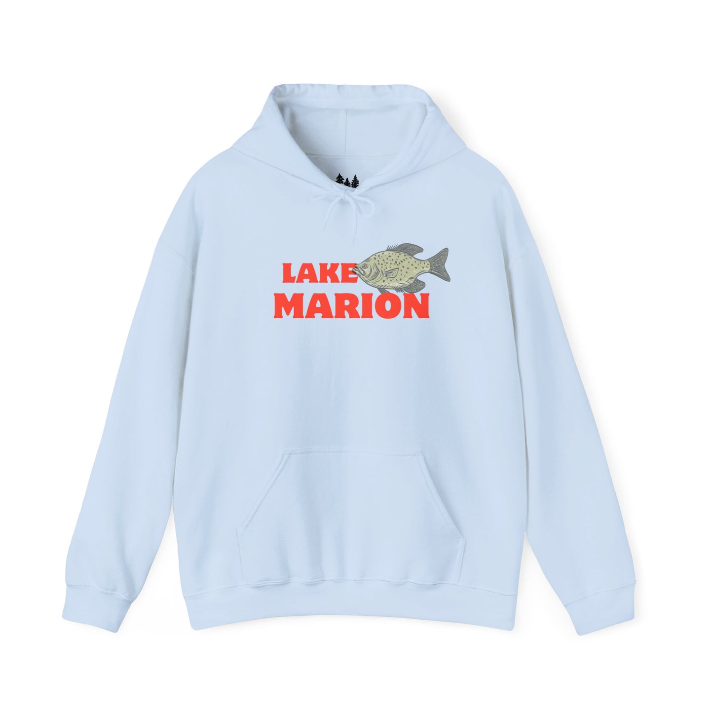 Lake Marion Fishing Hoodie, Unisex Comfortable Sweatshirt, Relaxed Fit for Outdoor Enthusiasts, Gift for Fishermen, Casual Lake Apparel