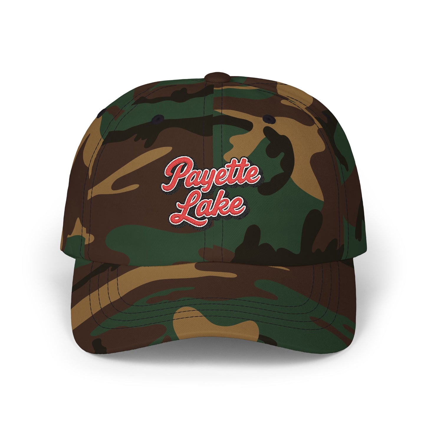 Payette Lake Stylish Dad Cap, Casual Summer Hat, Outdoor Accessory, Gift for Father's Day, Boating Trip Gear, Everyday Wear