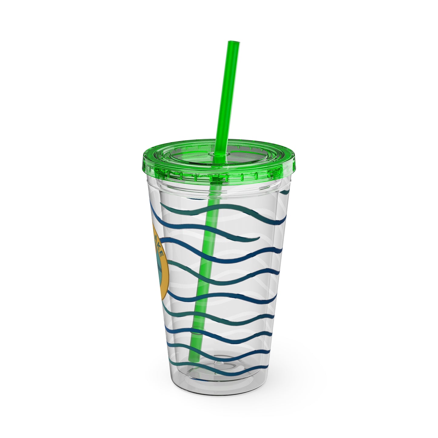 Sunsplash Tumbler, 16oz Clear Drink Cup for Outdoor Adventures, Customizable Travel Mug, Perfect for Summer Fun, Eco-Friendly Beverage [...]
