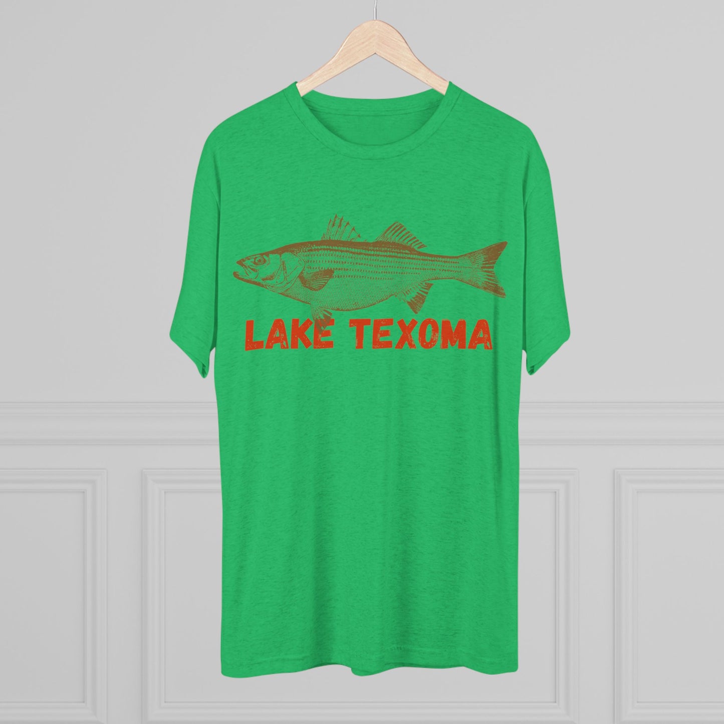 Lake Texoma Fishing Tee, Unisex Crew Neck Shirt, Summer Lake Apparel, Gift for Fishermen, Outdoor Adventure T-Shirt, Lake House Style