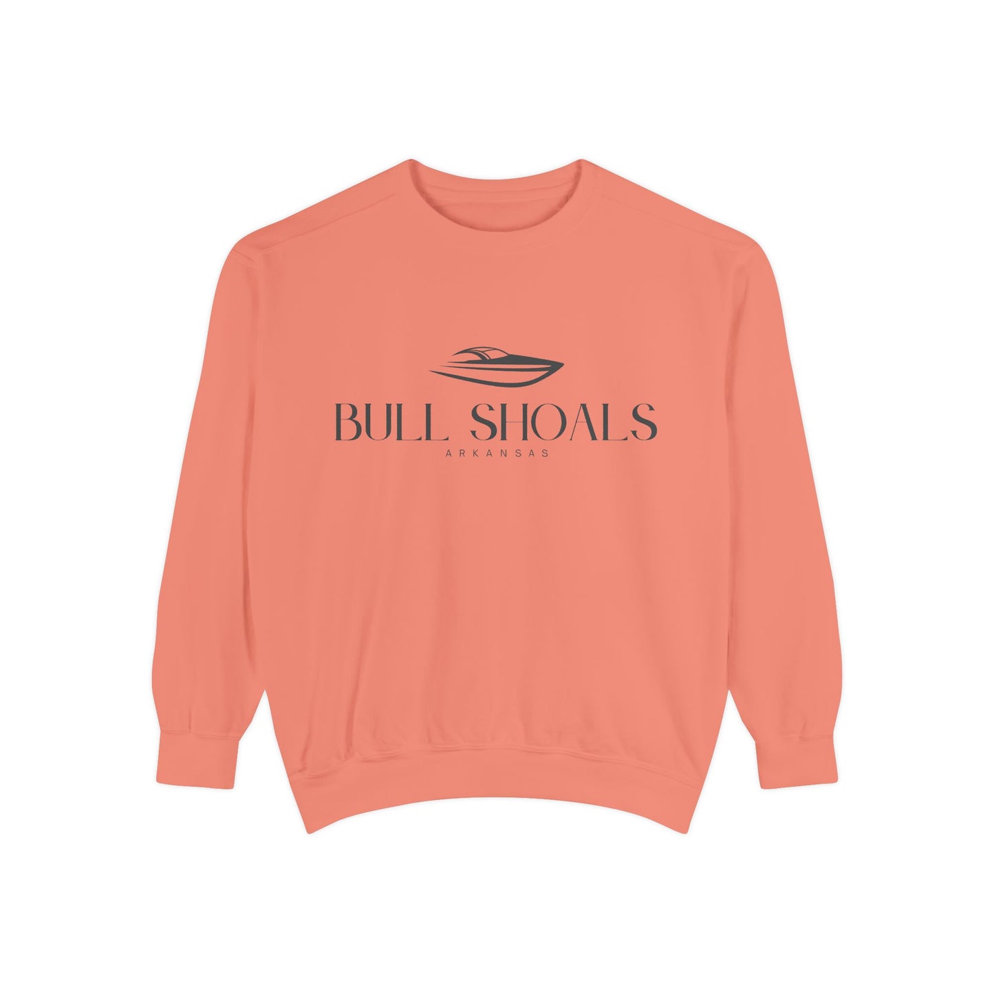 Bull Shoals Chill Vibes Sweatshirt - Unisex Garment-Dyed Style, Perfect for Lounging
