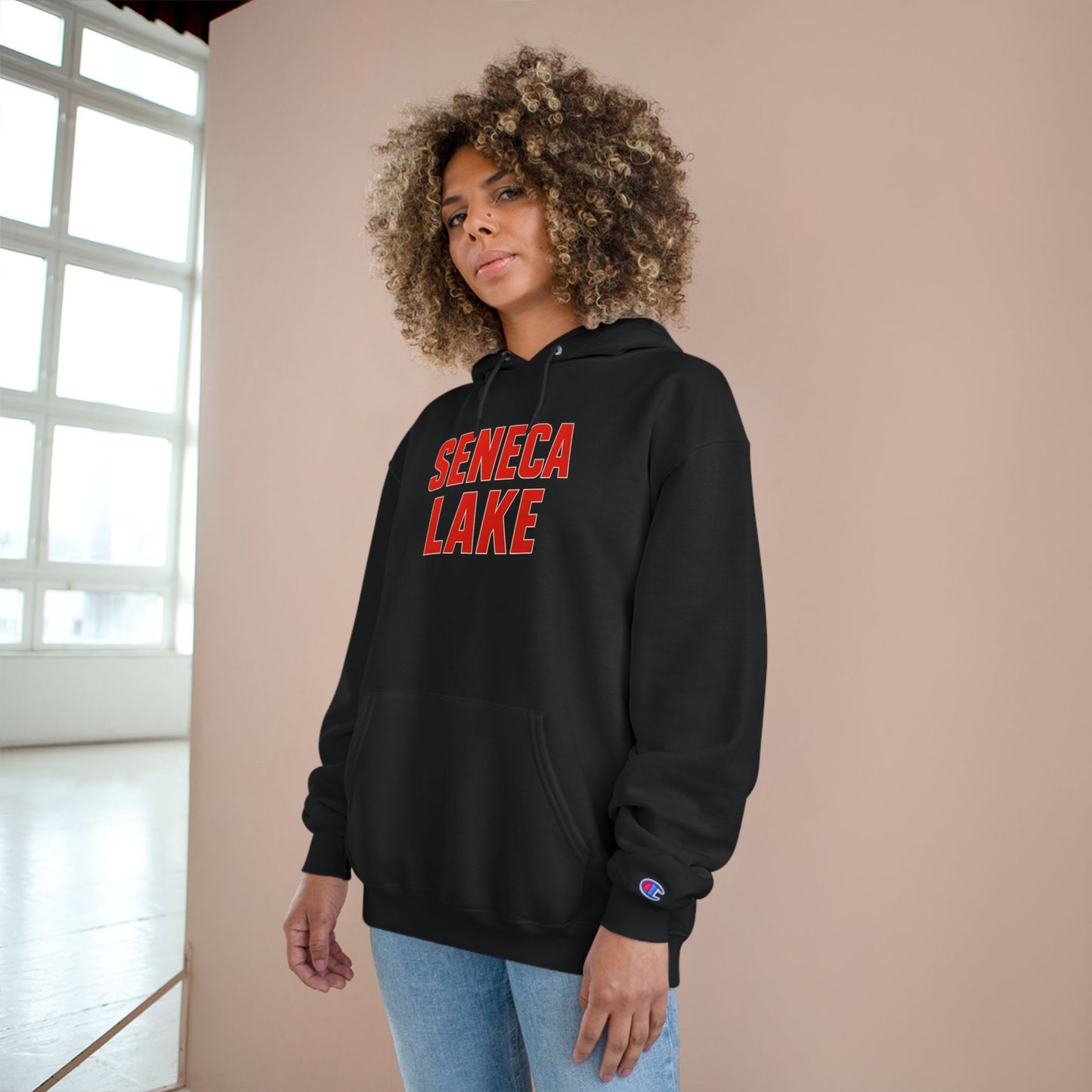 Seneca Lake Cozy Hoodie, Perfect for Outdoor Adventures, Lake Days, Gifts for Nature Lovers, Comfortable Sweatshirt