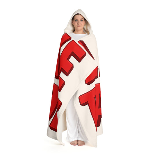 Lake Tahoe Hooded Sherpa Fleece Blanket